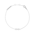 Mirelle Infinity Bracelet Silver
