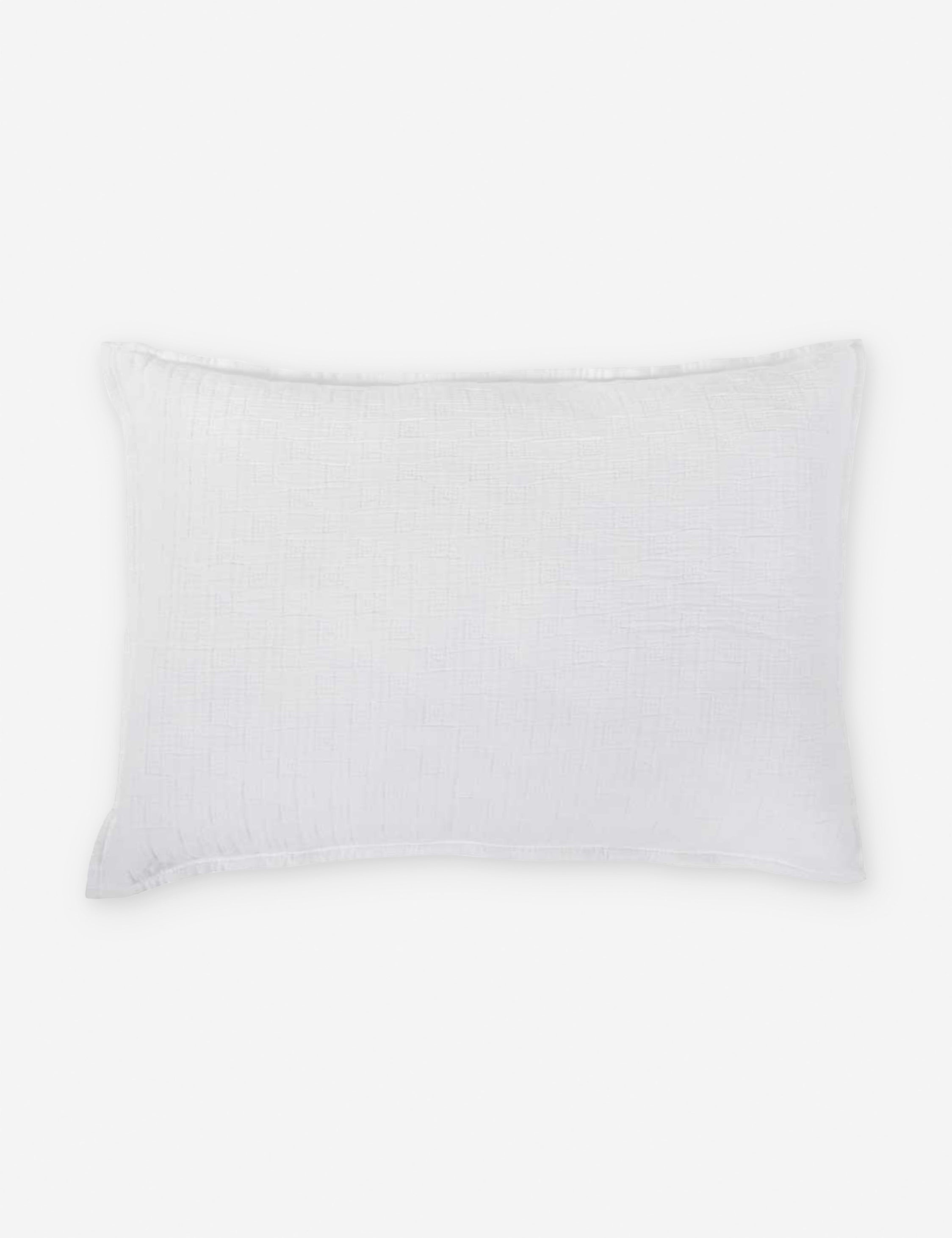Ojai Cotton Matelassé Sham by Pom Pom at Home