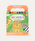 Ooly Carry Along Crayon & Colouring Book Kit On Safari