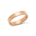 Line Ring Brushed Rose Gold 4.5mm