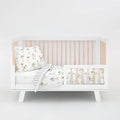Cotton Muslin Toddler Bedding 3 Piece Set - Palm Paradise
