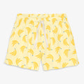 Kids park short in banana bunch 