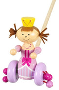 Push Along Wooden Princess