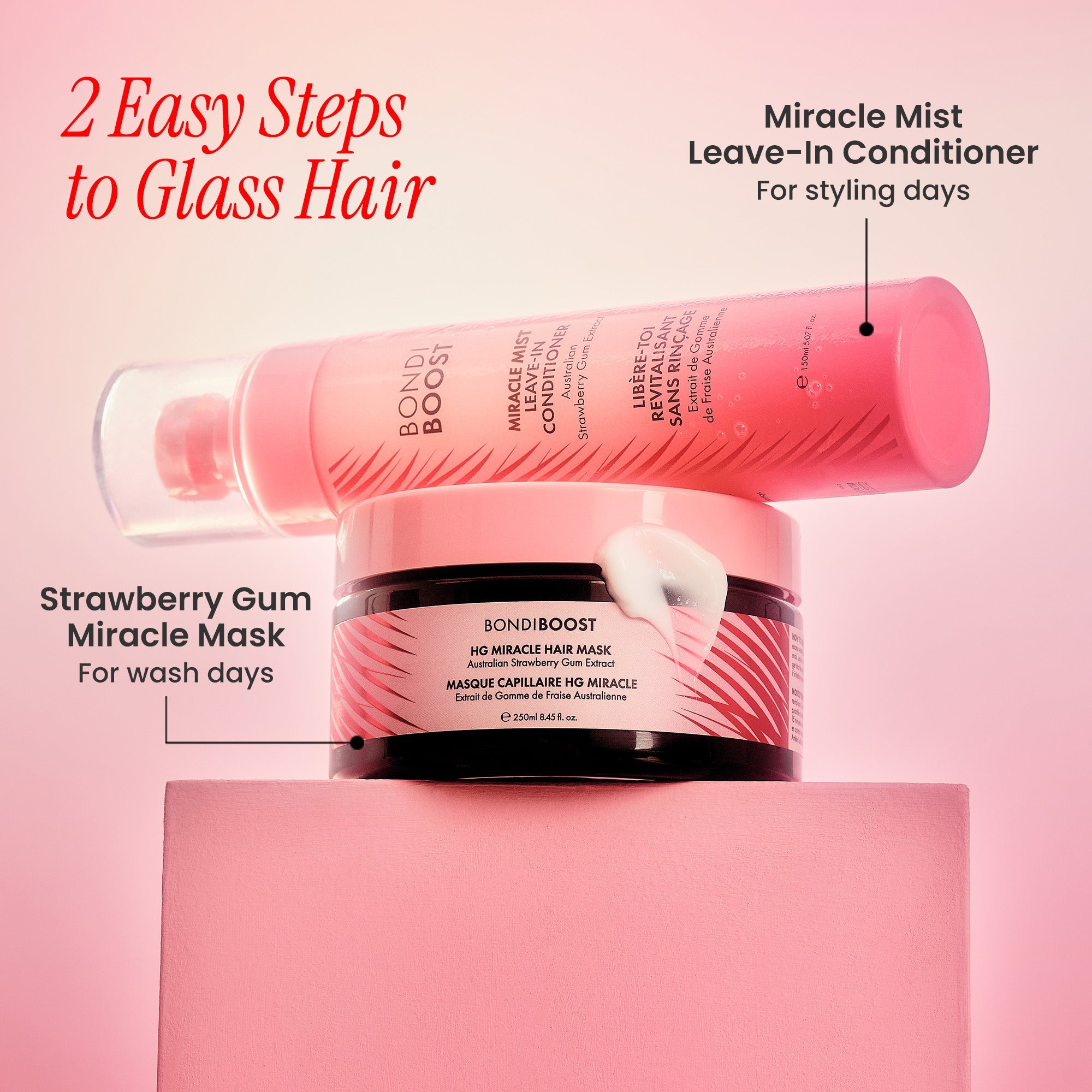 GLASS HAIR DUO
