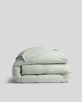 Percale Duvet Cover (Sage)