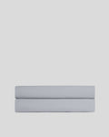 Percale Fitted Sheet (Sky)