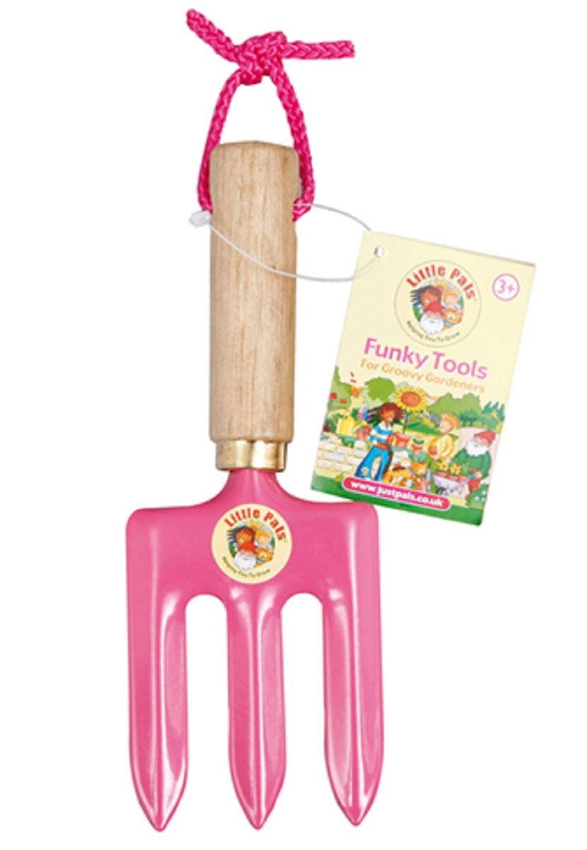 Pink Hand Fork