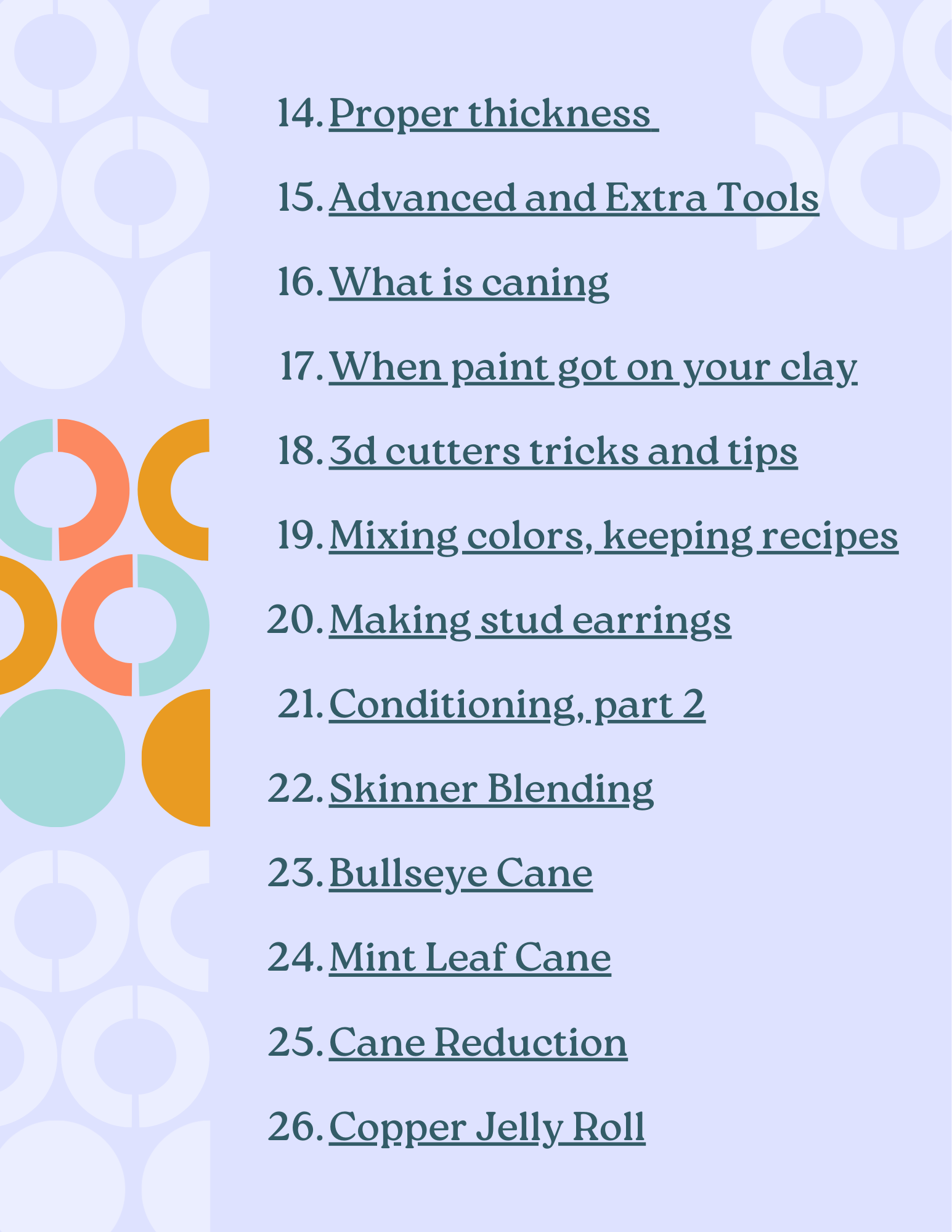 Polymer Clay Academy - Learn the foundations