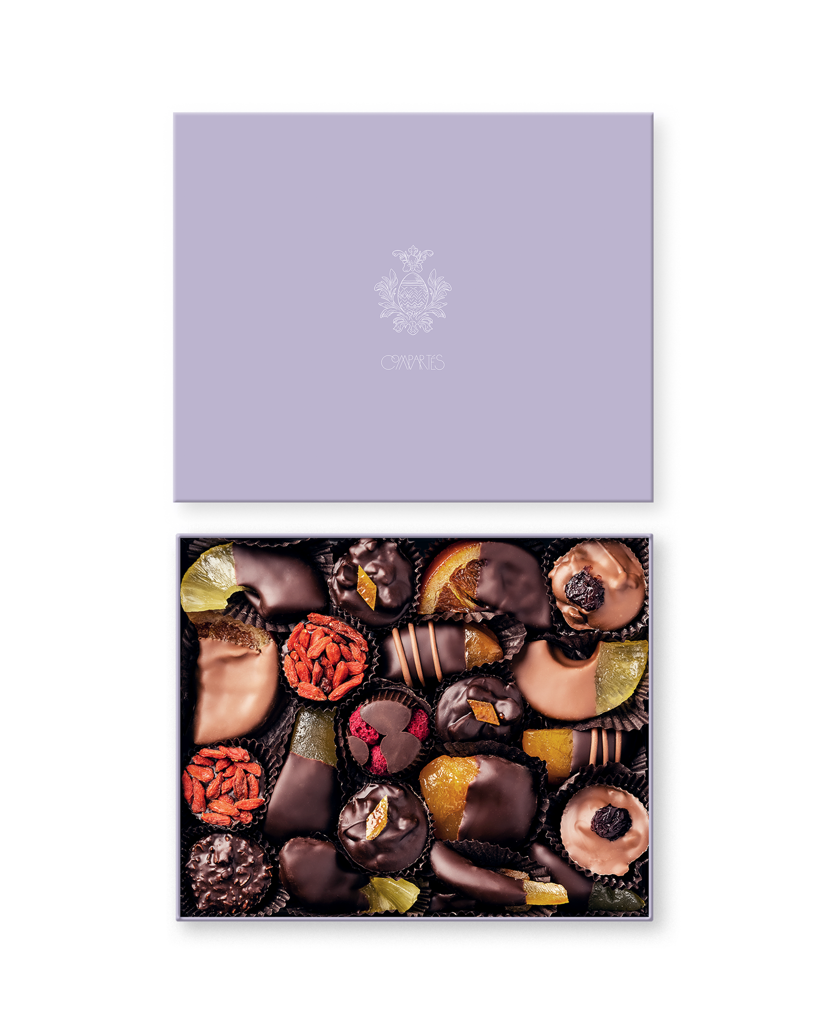 Easter Chocolate Dipped Fruits Gift Box