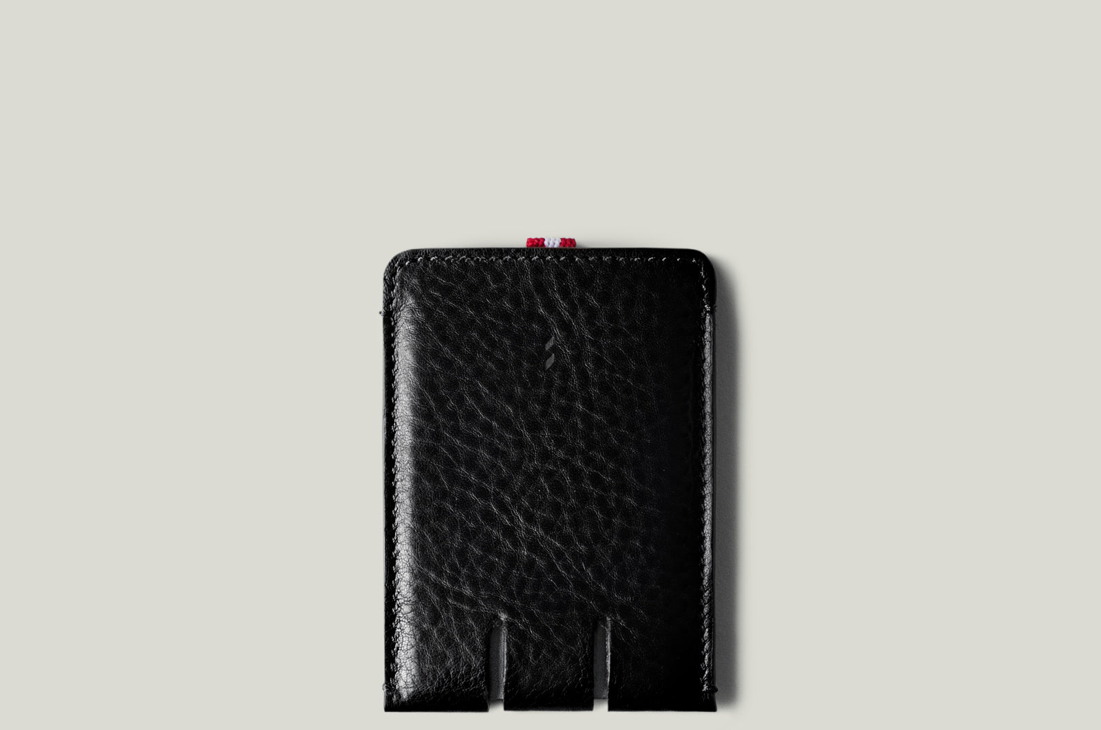 Push Card Case . Coal