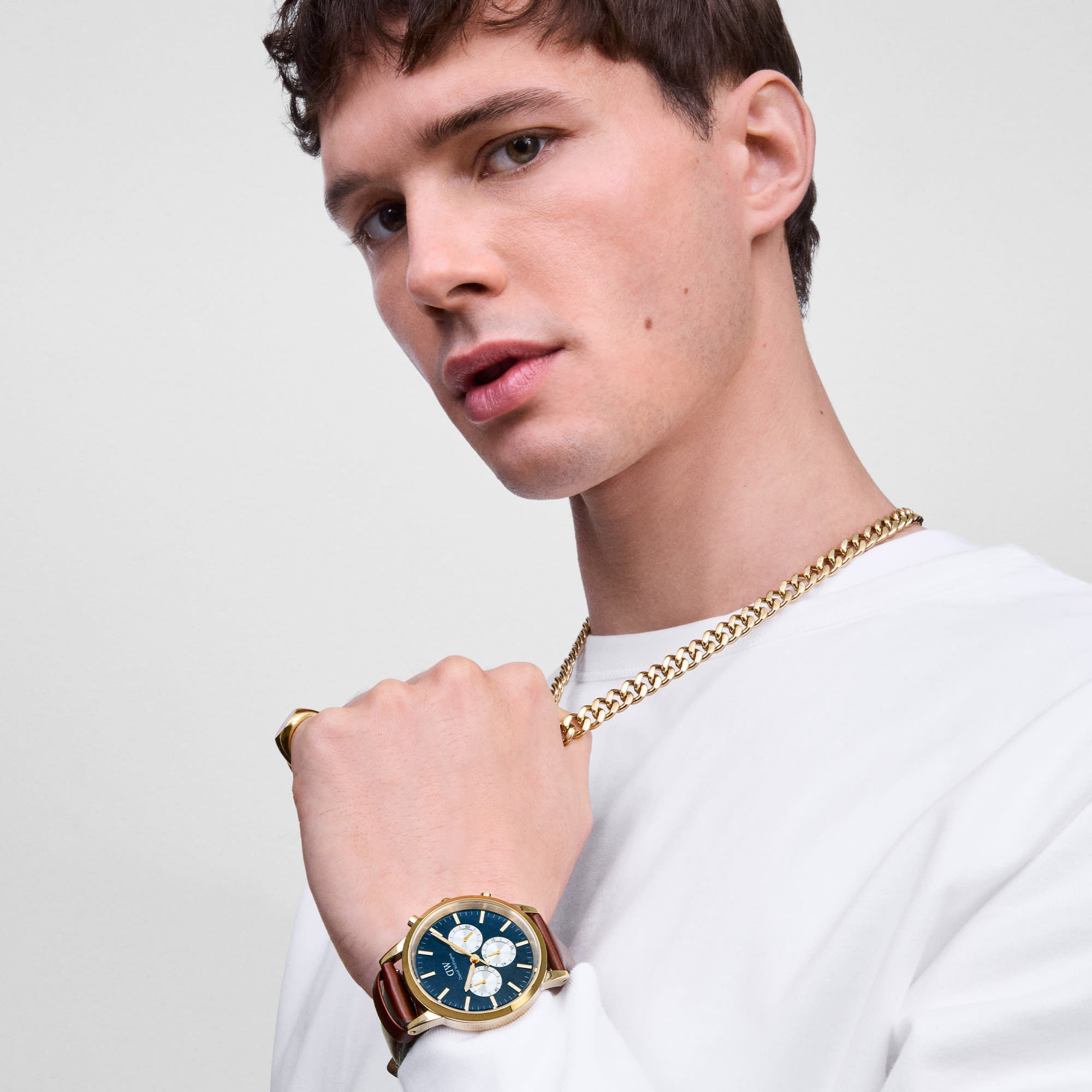 Iconic Chronograph St Mawes Arctic Panda Gold