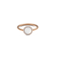 Audrey Ring  Mother of Pearl Rose Gold