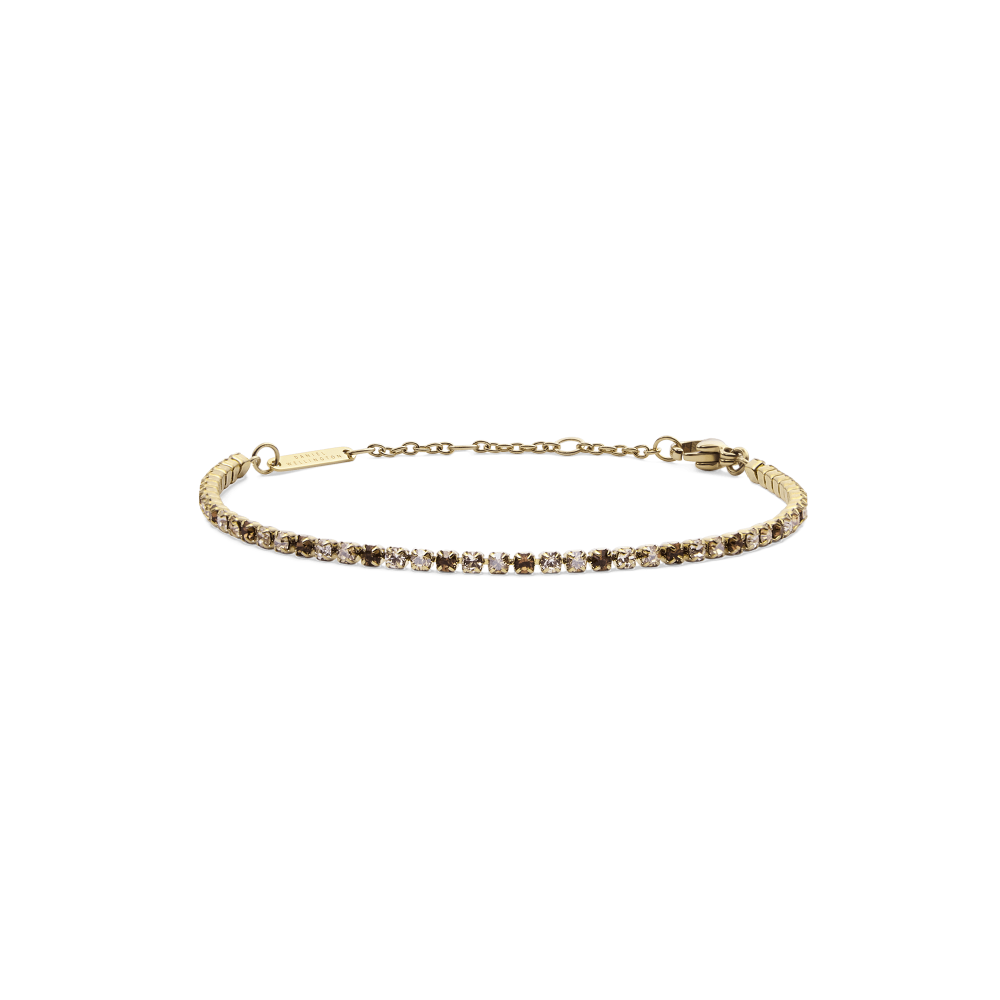 Classic Tennis Bracelet Honey Combo Gold