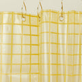Sun Grid Shower Curtain - Butter