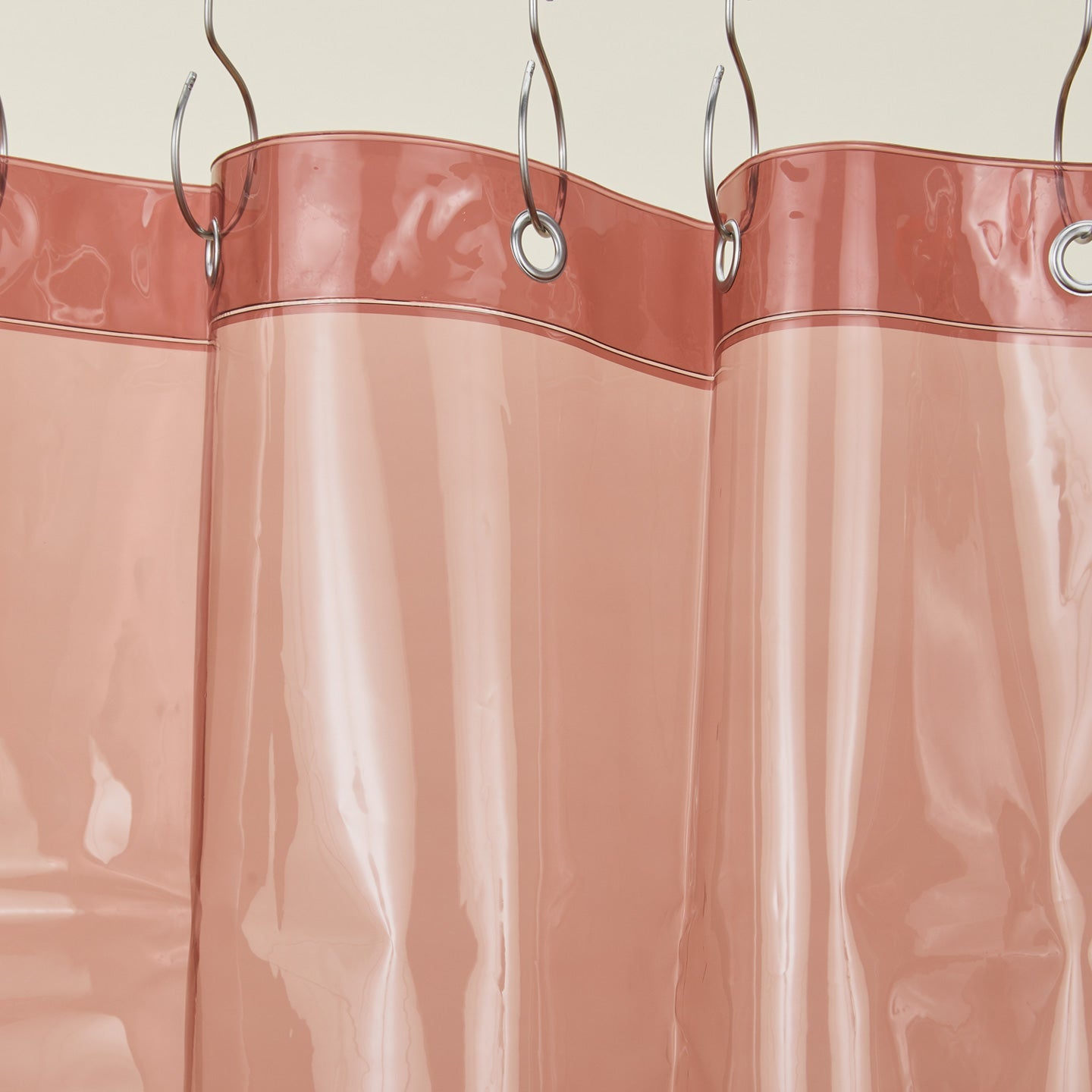 Solid Sun Shower Curtain - Dark Rose