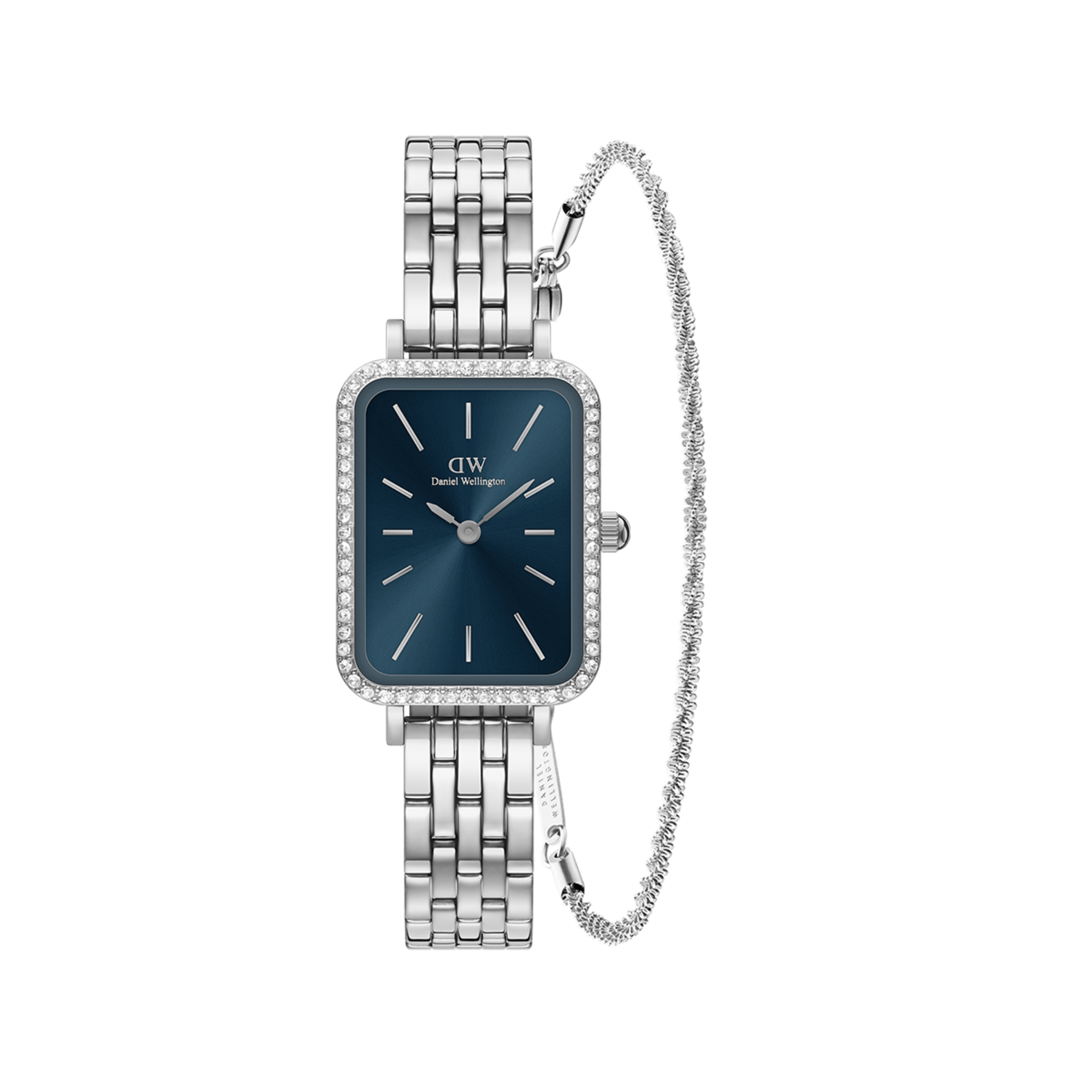 Quadro Lumine Bezel Arctic + Twisted Bracelet S