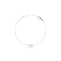 Crystal Zodiac Chain Bracelet Silver