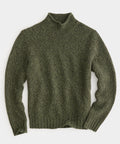 Roll Neck Sweater in Cilantro