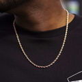 Rope Chain in Rose Gold- 4mm