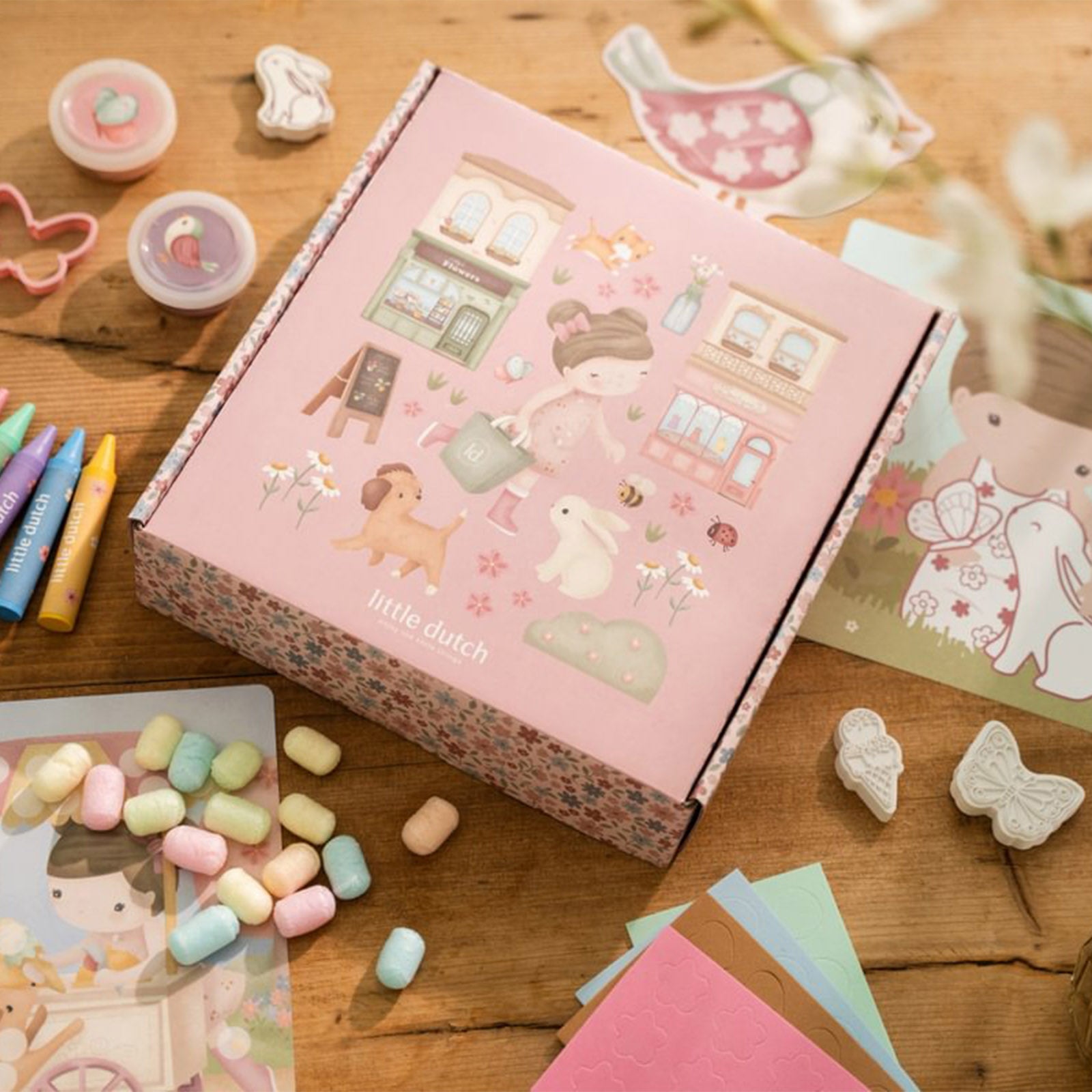 Little Dutch Creativity Box - Rosa & Friends