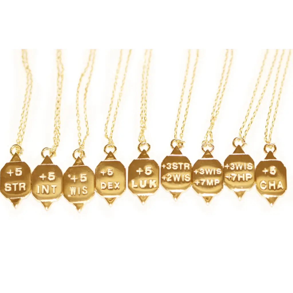 RPG Stat Pendant