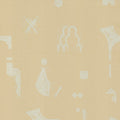 Rubbings Wallpaper - Eggshell