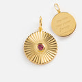 Mantra Empowerment Coin Charm