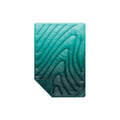 Fleece Puffy Mini Blanket - Jade Fade