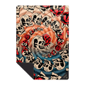 Original Puffy Blanket - Bryce Wong - Skulls & Roses