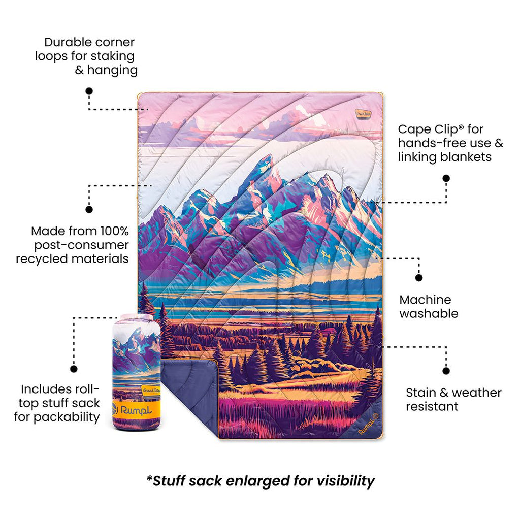 Original Puffy Blanket - Grand Teton