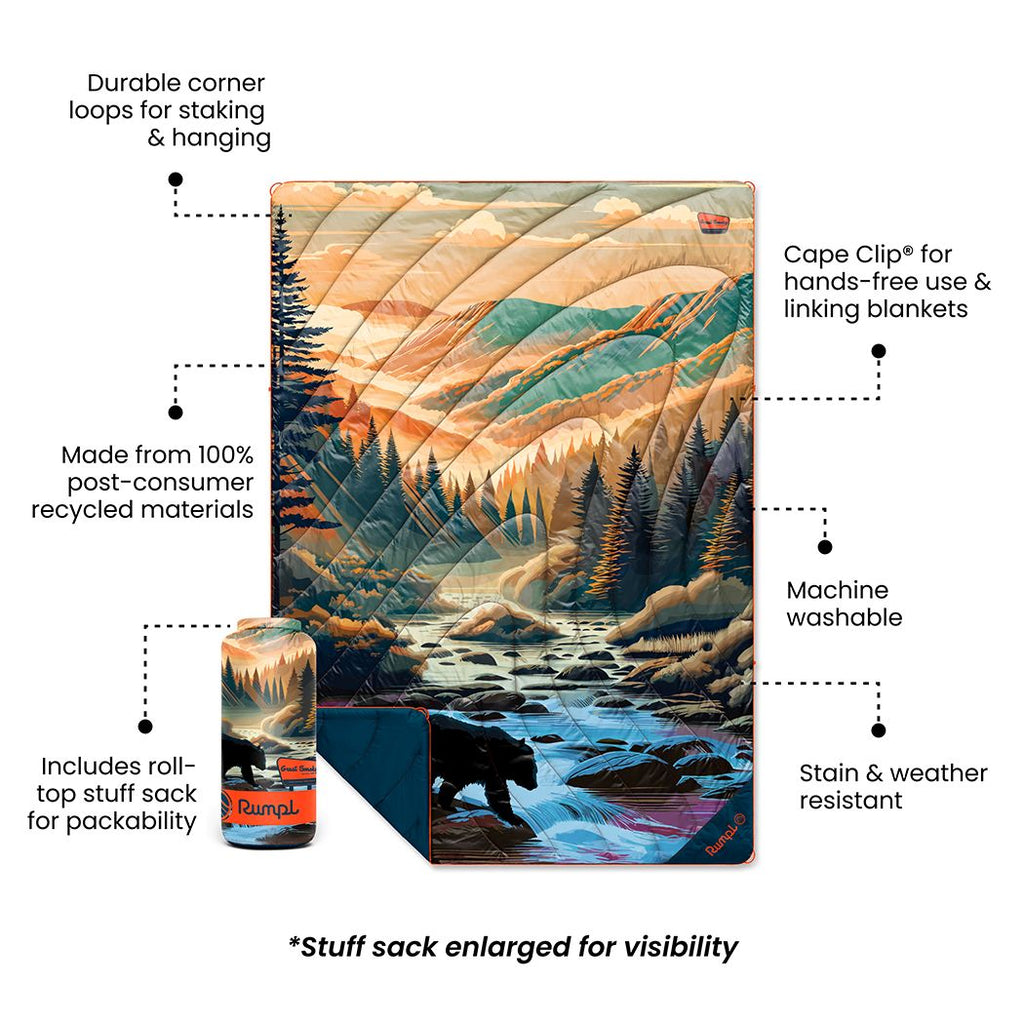 Original Puffy Blanket - Great Smoky
