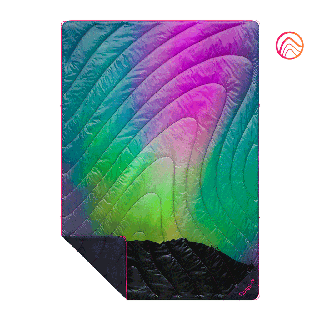 Original Puffy Blanket  - Northern Lights -  Custom