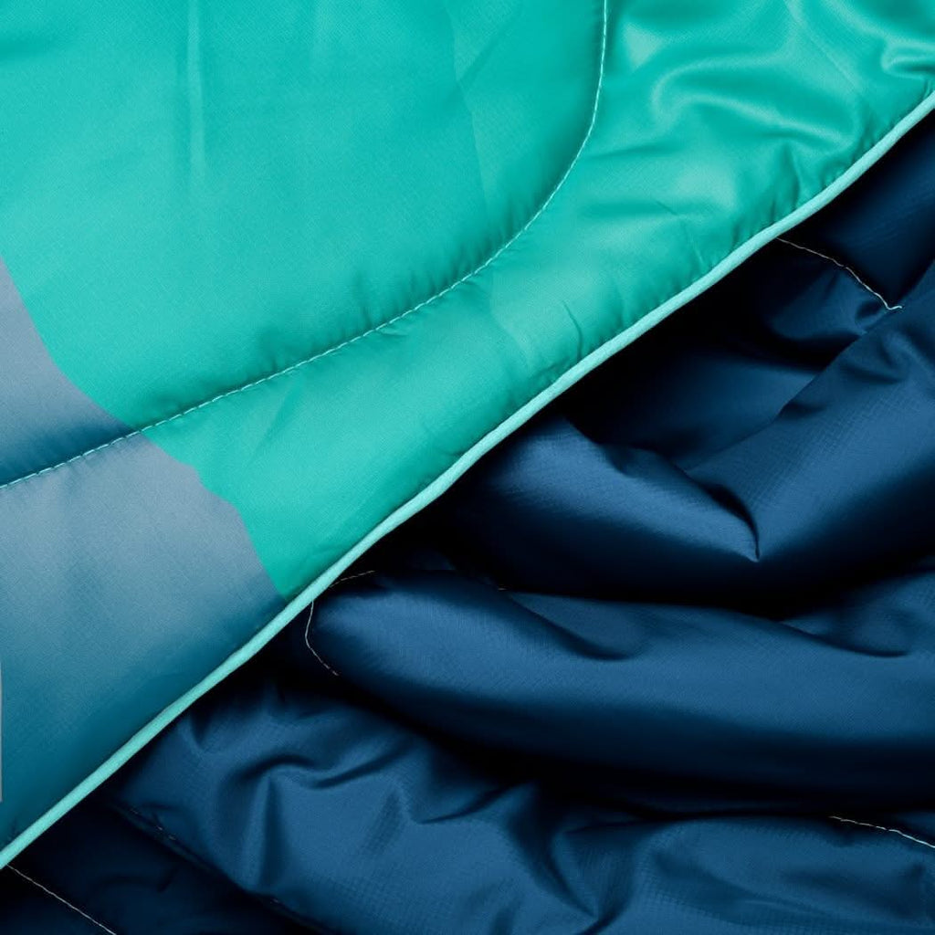 Original Puffy Blanket - Seascape Ridge Mountains - Custom