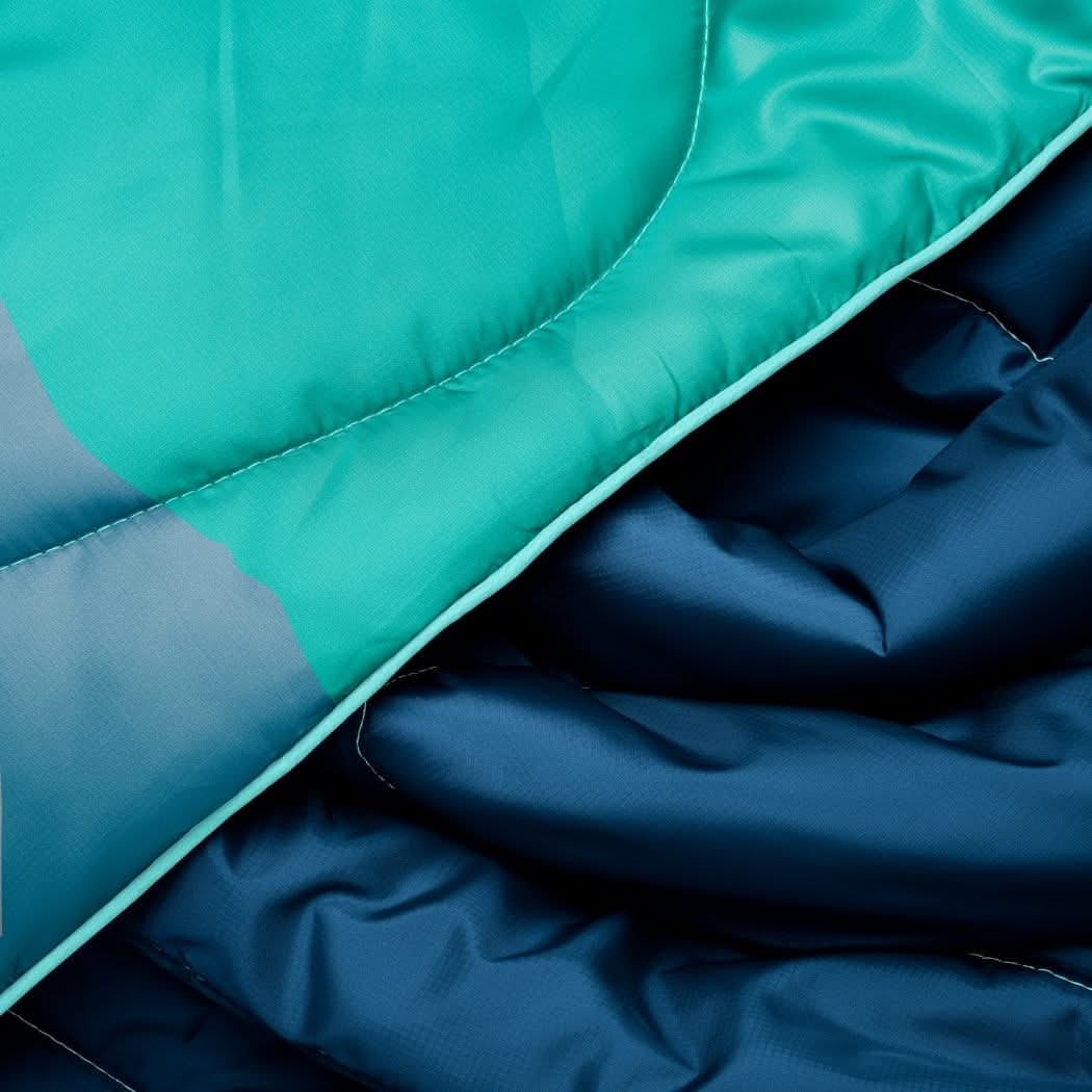 Original Puffy Blanket - Seascape Ridge Mountains - Custom