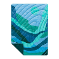 Original Puffy Blanket - Valley Seascape