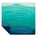 Original Puffy 2 Person Blanket - Seascape Ridge Mountains