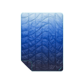 Travel Puffy Blanket - Burning Blue Fade