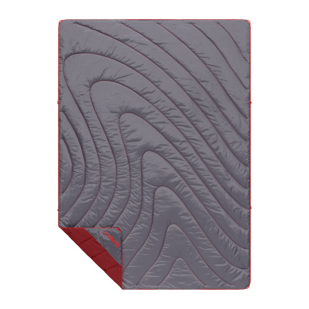 Campfire Puffy Blanket - Cherry Charcoal