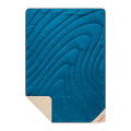 Fleece Puffy Blanket - Seascape Cream
