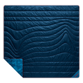 Fleece Puffy 2 Person Blanket - Deepwater