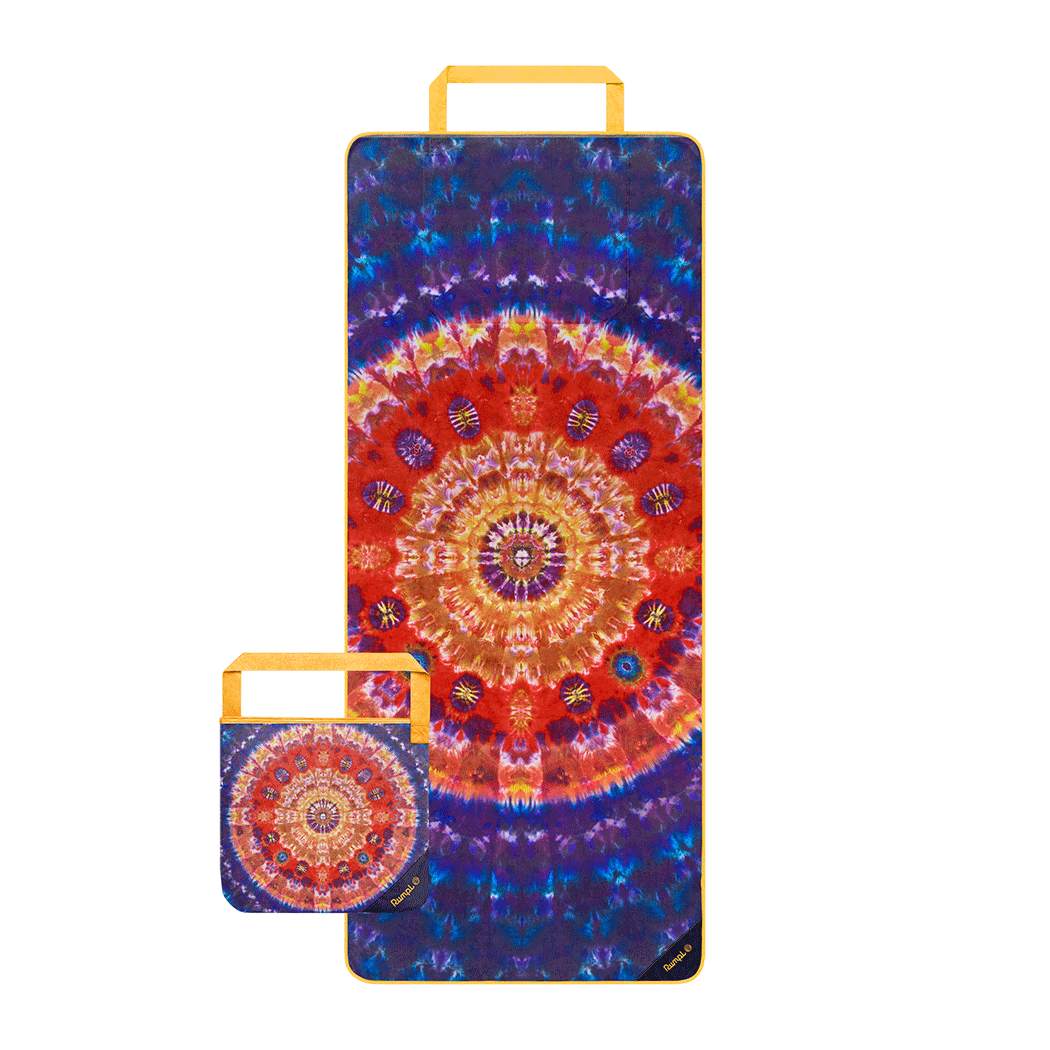 Tech Towel Tote - Tapestry Tie Dye