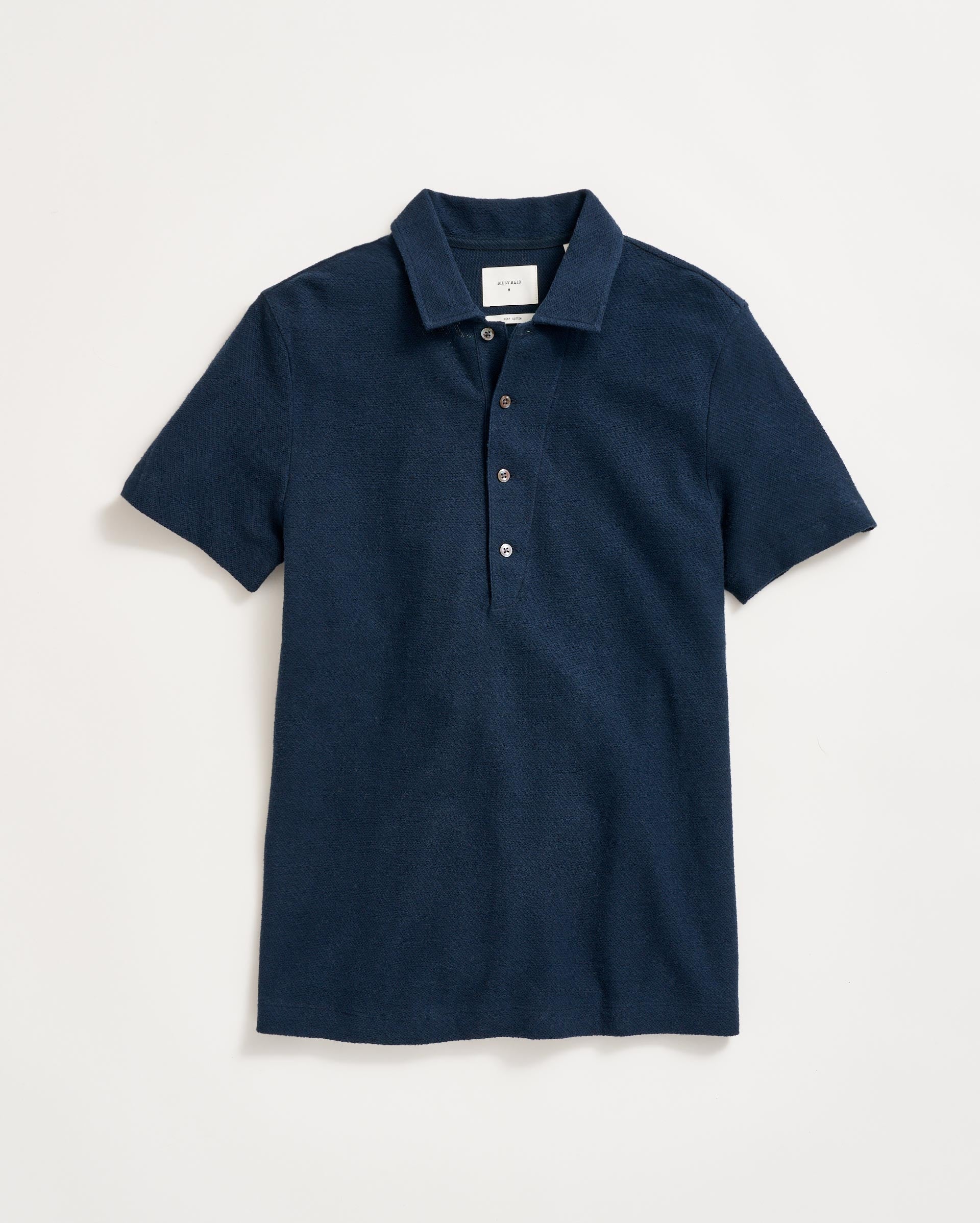 Hemp Cotton Twill Polo