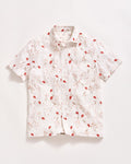 Short Sleeve Textural Poppy Treme Shirt