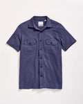 Short Sleeve Hemp Cotton Knit Shirt