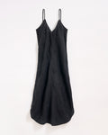 Linen Shirttail Slip Dress