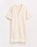 Linen Protea Eyelet Dress