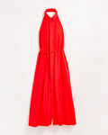 Poplin Halterneck Shirt Dress