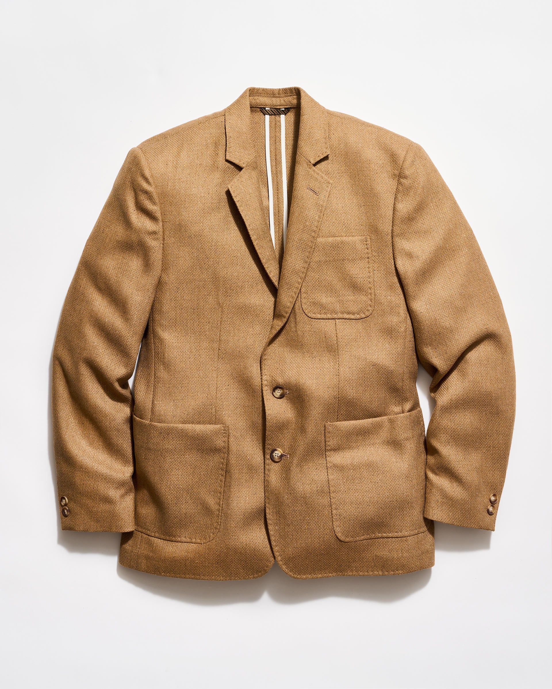 Hopsack Silk Wool Archie Jacket