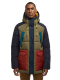 Arza Mixed Media Quilted Parka