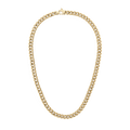 Ellipse Cuban Chain Necklace Gold